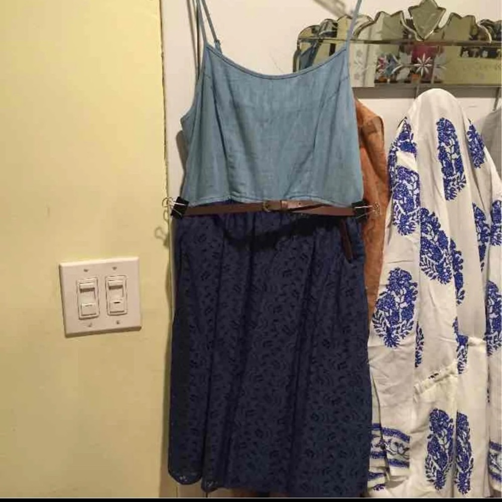 Cute blue summer dress